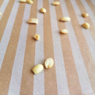 Kraft paper with pattern Wide Stripes 