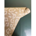 Kraft paper with pattern Leopard (60cm x 10m)